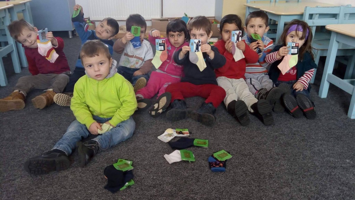 niciun copil fara sosete