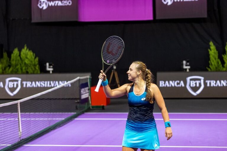Anna Blinkova e noua campioană a turneului de tenis Transylvania Open