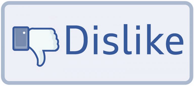 dislike facebook