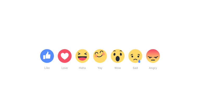 facebook reactions