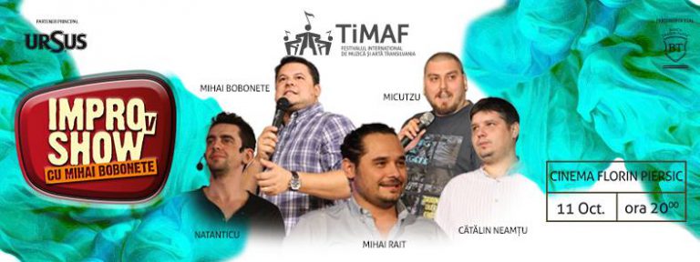 IMPROvSHOW ajunge la Cluj! Organizatorii TiMAF promit o ora si jumatate de ras non-stop 10 improshow cluj