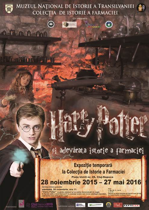 Expoziţia "HARRY POTTER şi adevărata istorie a farmaciei" la Cluj