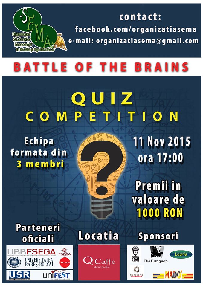 battle of the brains cluj