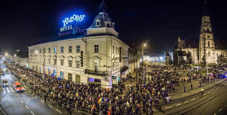 protest cluj
