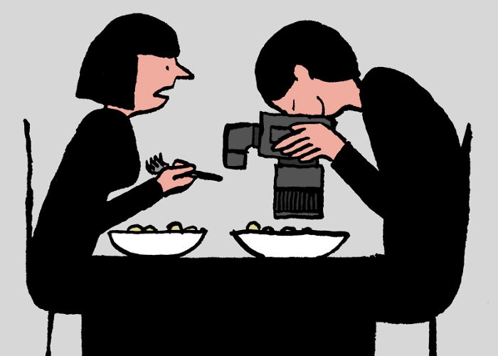 Cum ne a luat dependenta de tehnologie vietile. Ilustratii de Jean Jullien