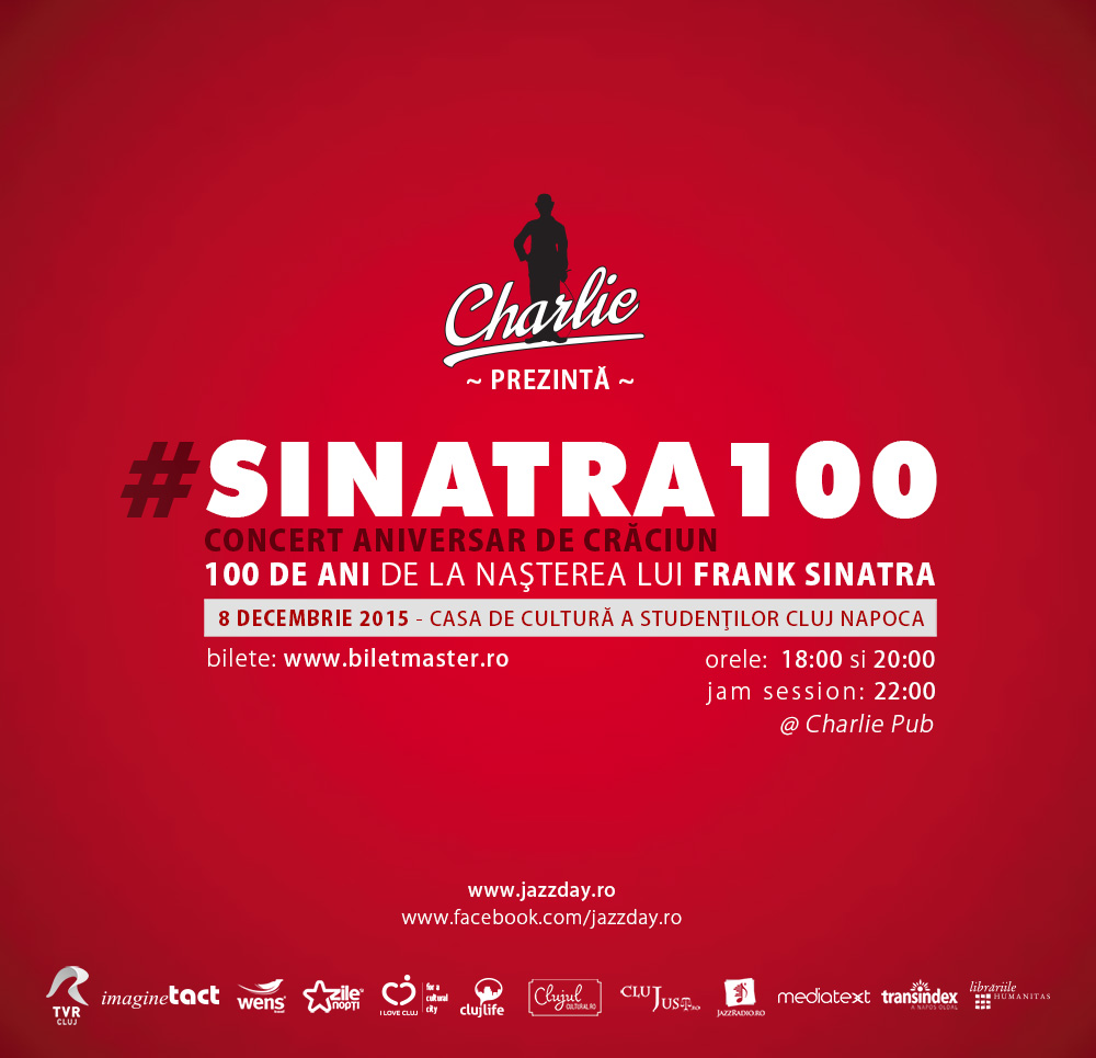 Frank Sinatra, omagiat la Cluj prin doua concerte aniversare de jazz