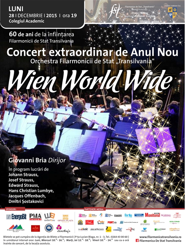 Concert extraordinar de Anul Nou – Wien World Wide