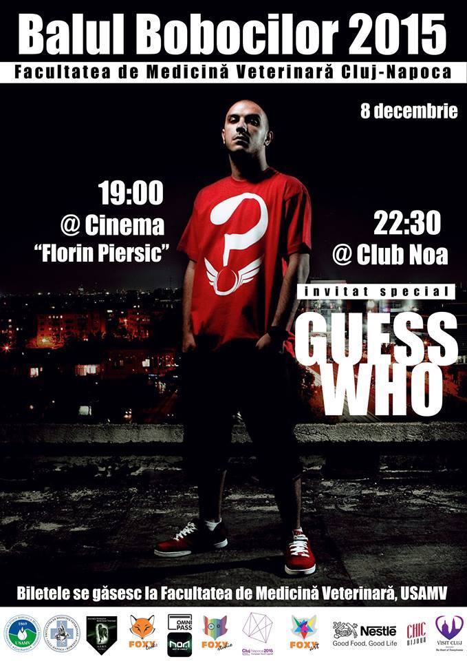 guess who balul bobocilor medicina veterinara cluj