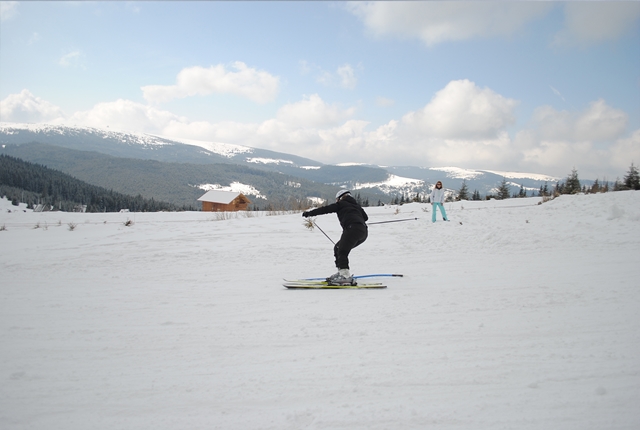 pârtia de la Buscat