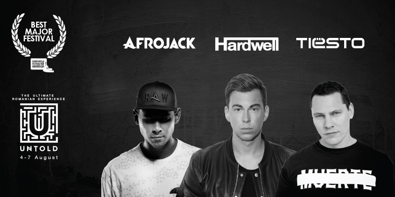 DJ AFROJACK SI HARDWELL vin la Untold Festival