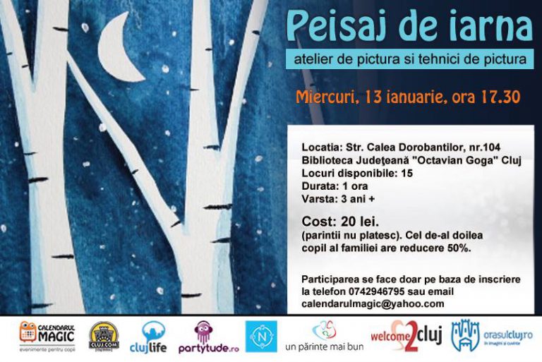 atelier peisaj de iarna