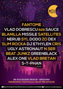MOX - Music Outdoor eXperience artisti 2016 line-up cluj buscat baisoara