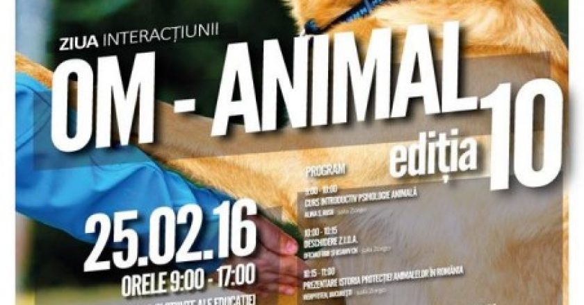 Ziua Interactiunii Om-Animal va fi marcata la Cluj-Napoca de studentii UBB si USAMV