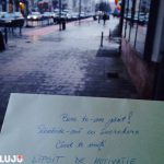 Scrisori cu mesaje motivaţionale răspândite prin Cluj