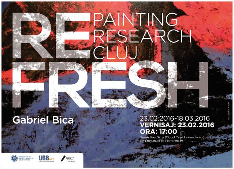 „REFRESH – PAINTING/ RESEARCH/ CLUJ”