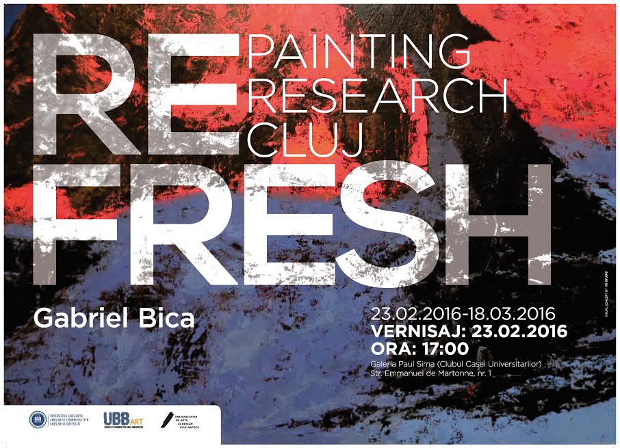 „REFRESH – PAINTING/ RESEARCH/ CLUJ”