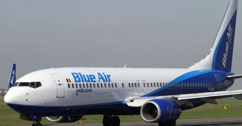 Blue Air introduce zboruri pe ruta Cluj-Napoca - Bucuresti