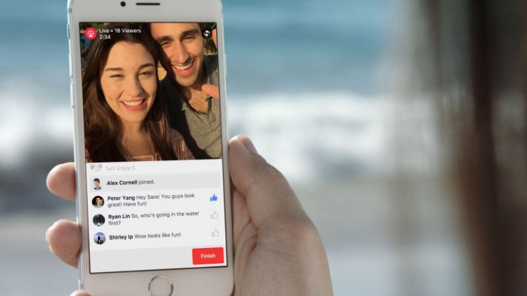 facebook transmisie live iphone