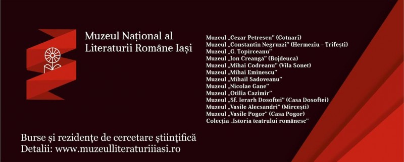 burse Muzeul Național al Literaturii Române Iași