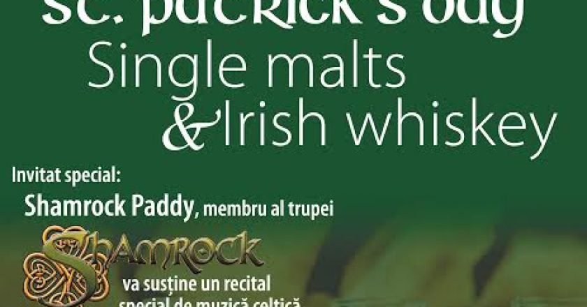 Degustare Single malt si Irish whiskey de Sf. Patrick la Cluj