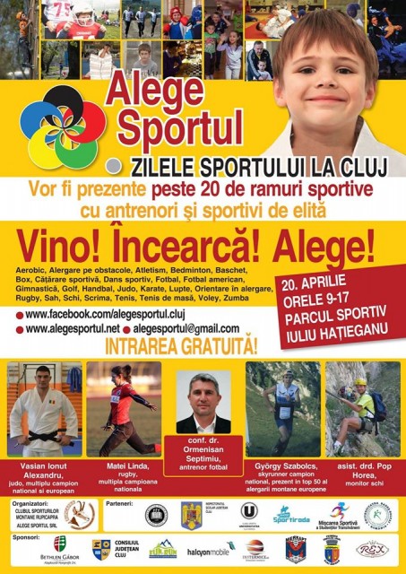 alege sportul cluj