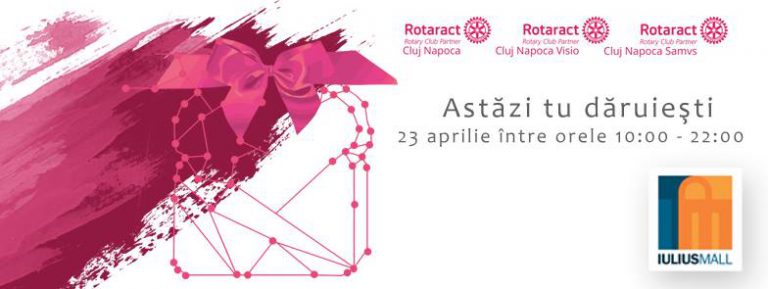 Clujenii sunt invitaţi să se alăture campaniei „Astăzi tu dăruiești” prin donarea de alimente neperisabile 7 Astăzi tu dăruiești