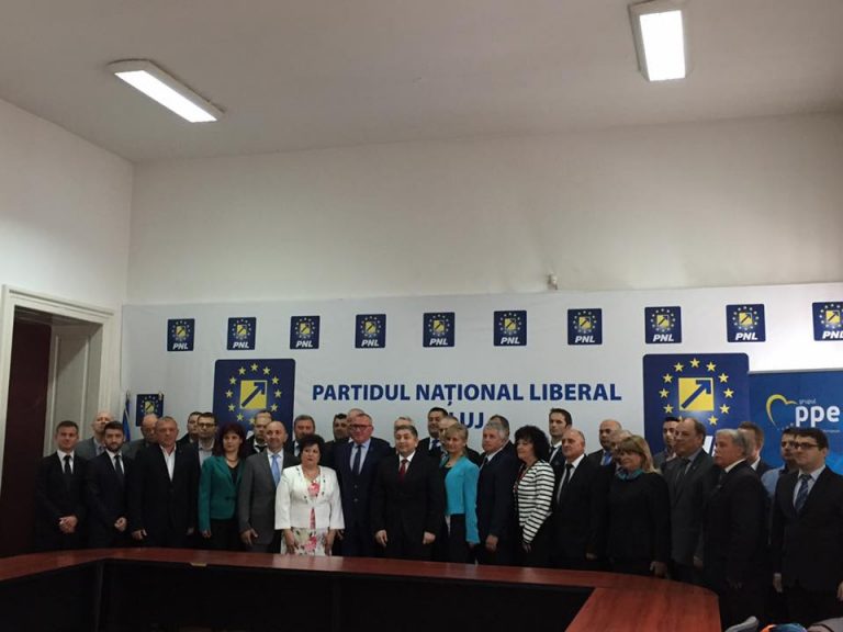 PNL a depus lista candidatilor la Consiliul Judetean Cluj 1 candidati pnl cluj
