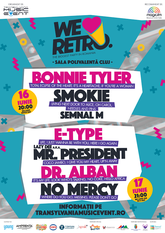 retro party live cluj 2016