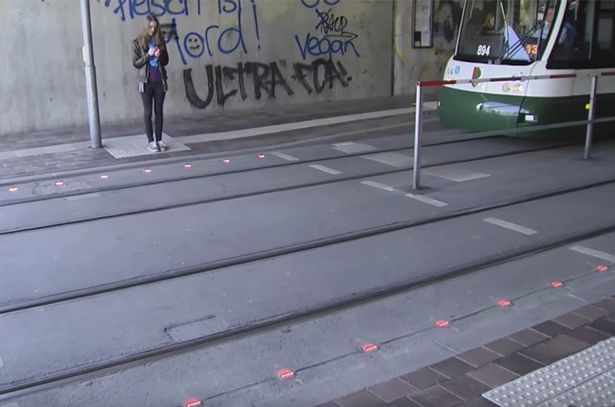 semafor trotuar augsburg germania