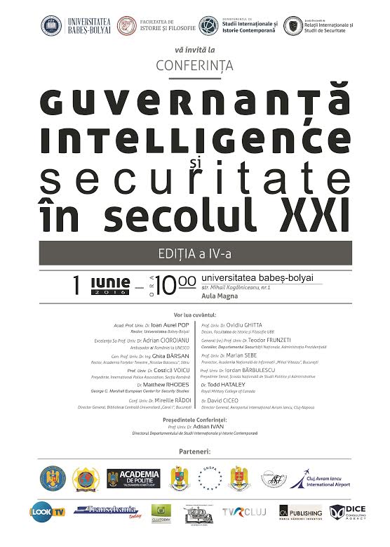 Guvernanță Intelligence și Securitate în secolul XXI