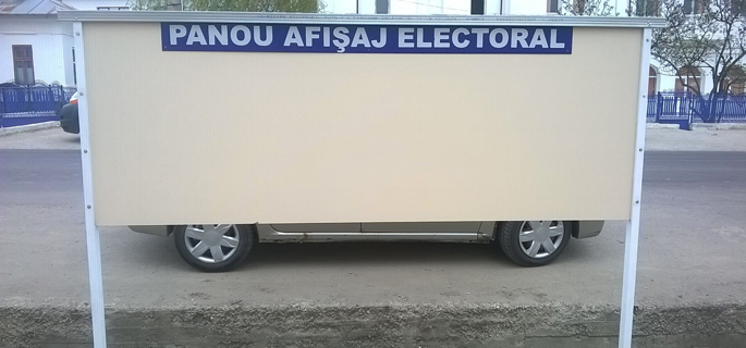 afisajul electoral