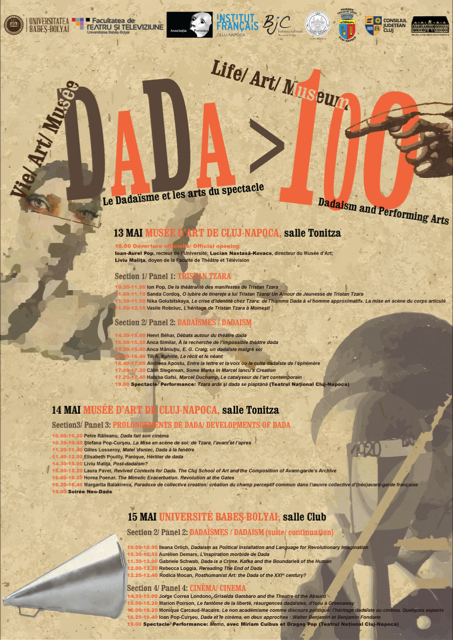 DADA > 100: VIAȚĂ/ ARTĂ/ MUZEU