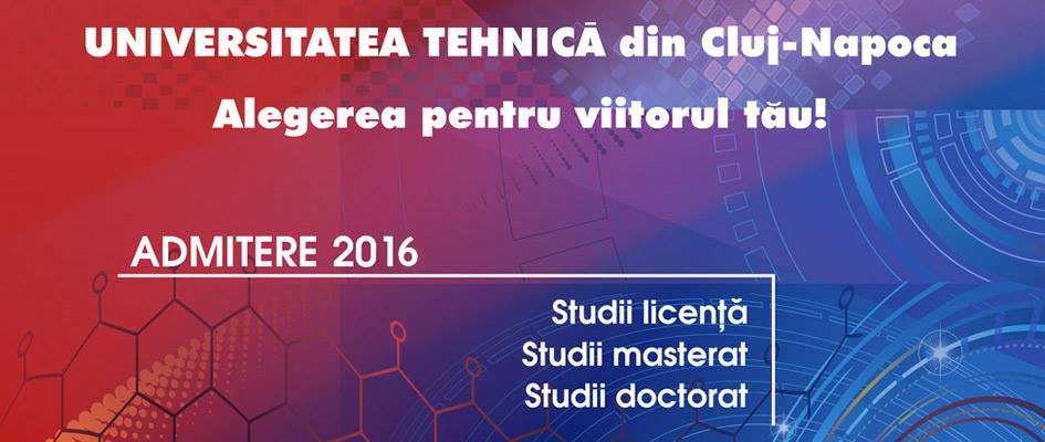 admitere universitatea tehnica cluj