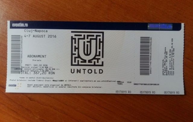 bilet untold