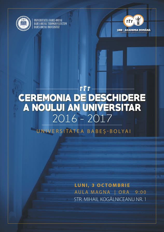 deschidere an universitar ubb cluj