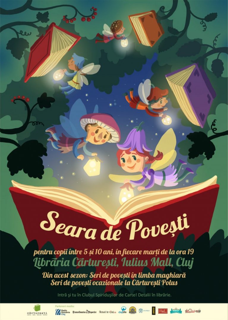 Seara de povești la librăria Cărturești din Cluj 7 seara de povesti carturesti