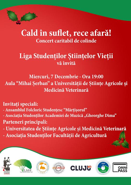 concert colinde cald in suflet rece afara