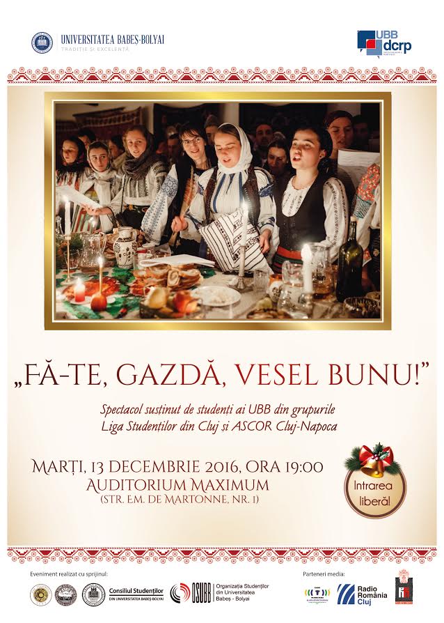 Fă-te, gazdă, vesel bunu!