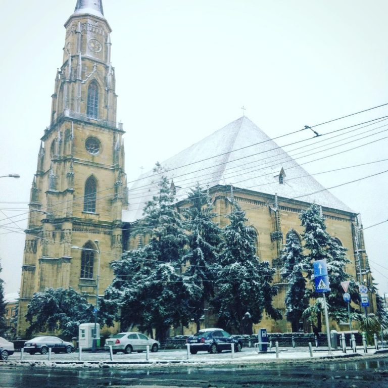 GALERIE FOTO - Prima ninsoare din acest sezon la Cluj-Napoca 12 ninsoarea