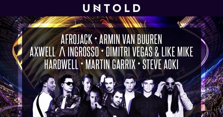 Afrojack, Armin van Buuren, Axwell& Ingrosso, Dimitri Vegas & Like Mike, Hardwell, Martin Garrix, şi Steve Aoki vin la festivalul UNTOLD 2017 10 UNTOLD 2017