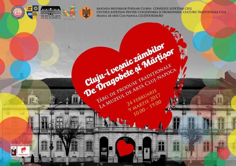 Târg la Muzeul de Artă Cluj: ,,Cluju-i veşnic zâmbitor/ De Dragobete şi Mărţişor” 12 targ martisor muzeu cluj