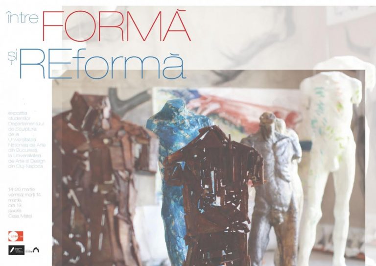 Expoziţie de sculptură - între FORMĂ şi Reformă la Galeria Casa Matei din Cluj-Napoca 6 afis expozitie reforma