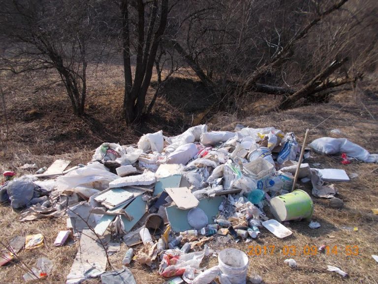 Amendă de 3.000 de lei pentru un clujean care a depozitat ilegal deşeuri în Făget 2 deseuri faget