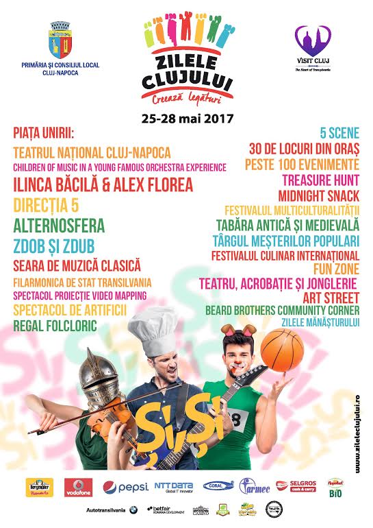afis zilele clujului 2017