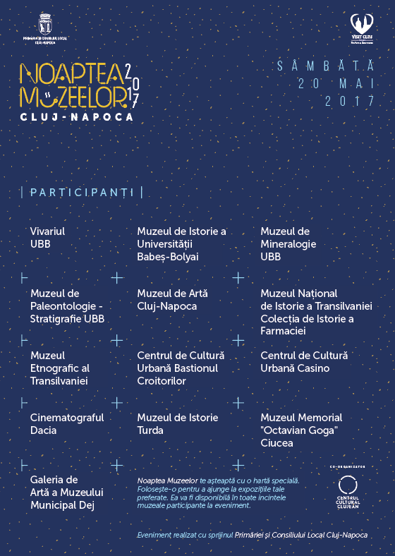 noaptea muzeelor cluj 2017