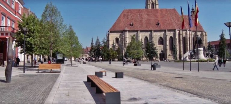 Lucrările de modernizare din Piața Unirii din Cluj-Napoca au fost finalizate - VIDEO 4 piata unirii cluj