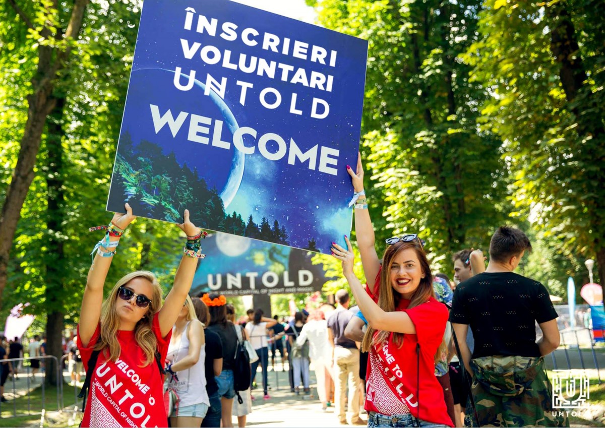 UNTOLD caută peste 2.000 de voluntari