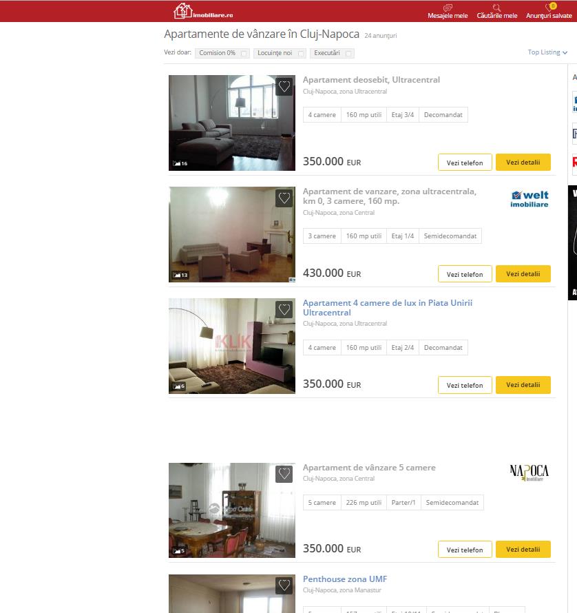 apartamente lux cluj