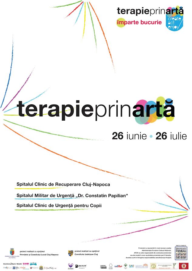 terapie prin arta afis