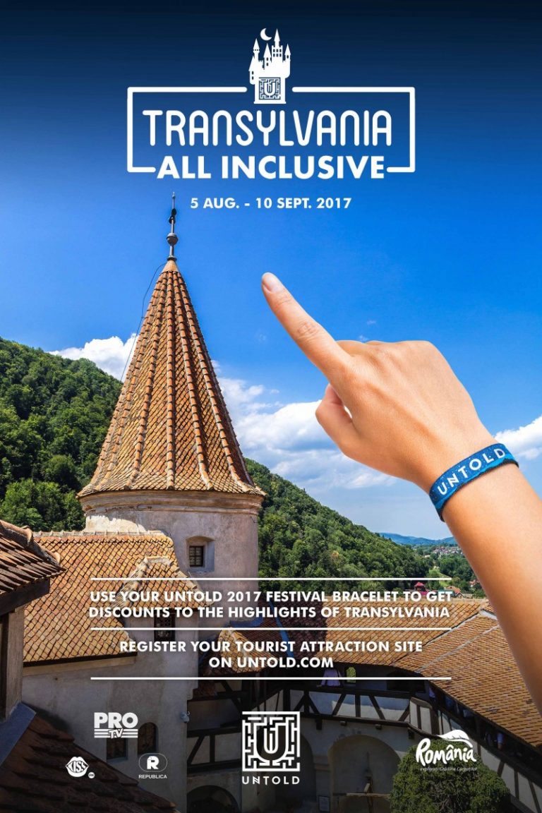 UNTOLD continuă campania "Transilvania All Inclusive" prin care îşi propune să transforme tărâmul lui Dracula în cel mai mare resort din lume 16 Transilvania All Inclusive
